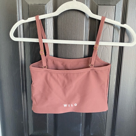 Wilo ribbed padded crop cami-Size S - Picture 4 of 6